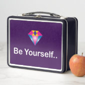 Lunch Box Soyez dur et audacieux comme un diamant (En situation)