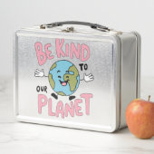 Lunch Box Soyez gentils avec notre planète 💚 (En situation)
