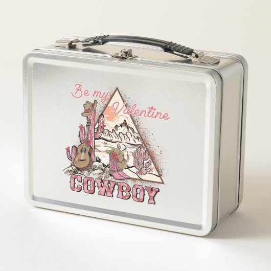 Lunch Box Soyez Mon Cowboy Valentine (Devant)