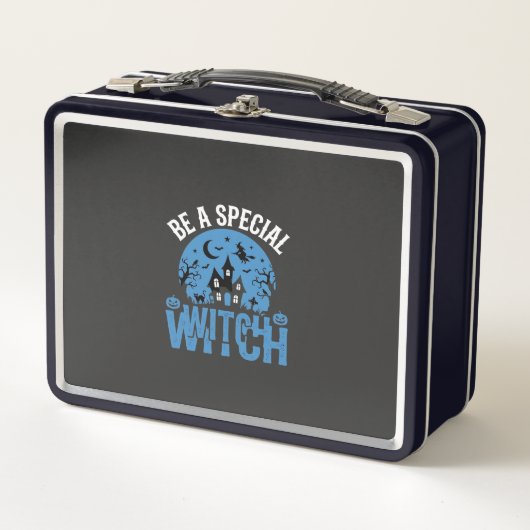 Lunch Box Soyez un design de Halloween de sorcière spéciale_ (Devant)