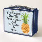 Lunch Box Soyez une gamelle d'ananas (Devant)