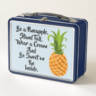 Lunch Box Soyez une gamelle d'ananas