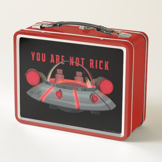 Lunch Box Space Cruiser - Vous N'Êtes Pas Rick (Dos)