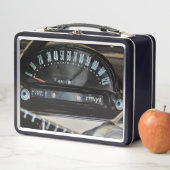 Lunch Box Speedometer de voiture classique 1955 (En situation)