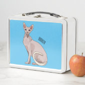 Lunch Box Sphynx cat (En situation)
