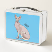 Lunch Box Sphynx cat (Devant)