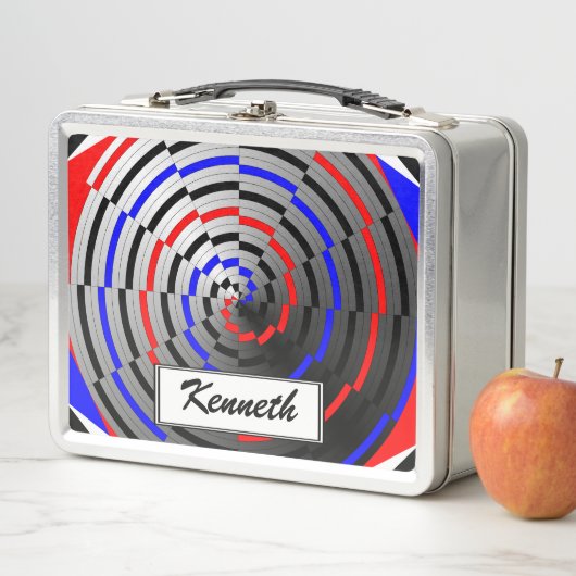 Lunch Box Spiral Cone par Kenneth Yoncich (En situation)