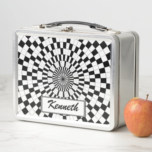 Lunch Box Spirales opposées par Kenneth Yoncich (En situation)
