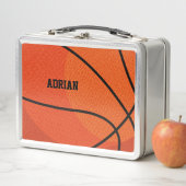 Lunch Box Sport de basket-ball personnalisé (En situation)