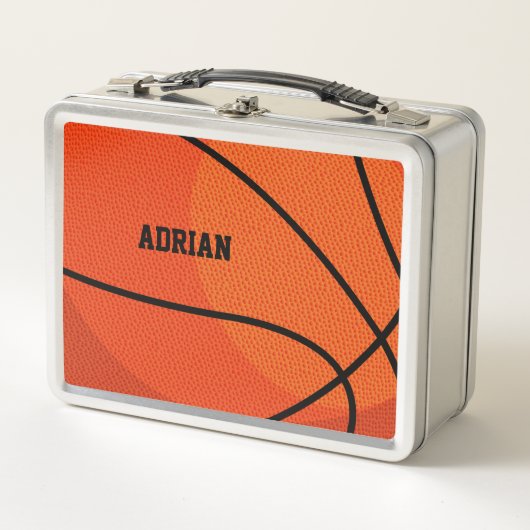 Lunch Box Sport de basket-ball personnalisé (Devant)