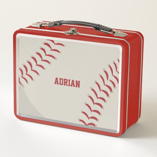 Lunch Box Sports de baseball personnalisés (Devant)