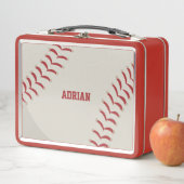 Lunch Box Sports de baseball personnalisés (En situation)