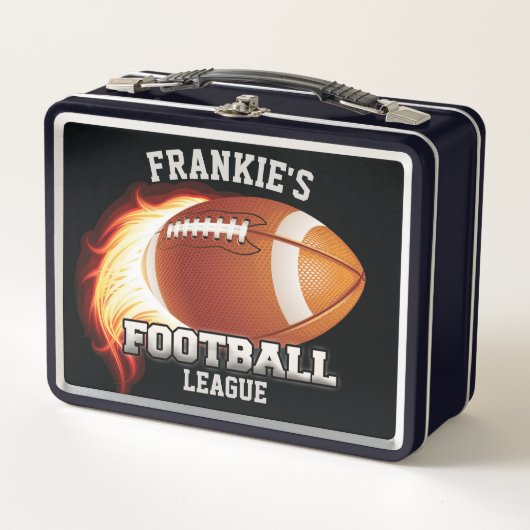 Lunch Box Sports Flames (Devant)