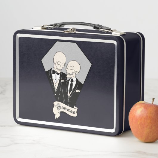 Lunch Box Squelette (En situation)