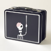 Lunch Box squelette d'Halloween avec une épée (Dos)