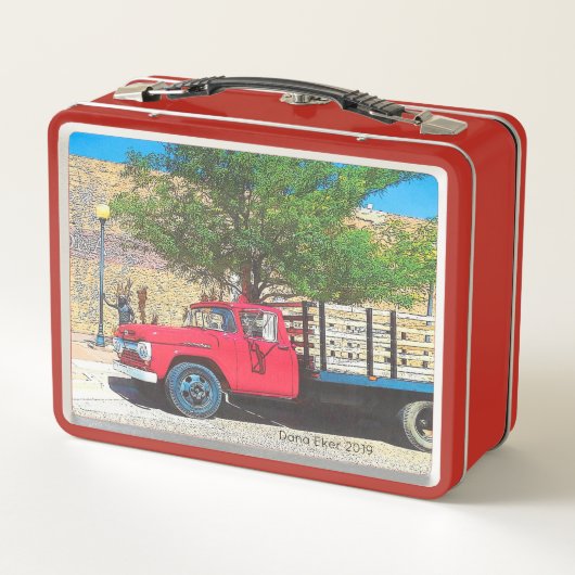 LUNCH BOX STANDIN SUR LE COIN DANS LA GAMELLE DE WINSLOW AZ (Dos)