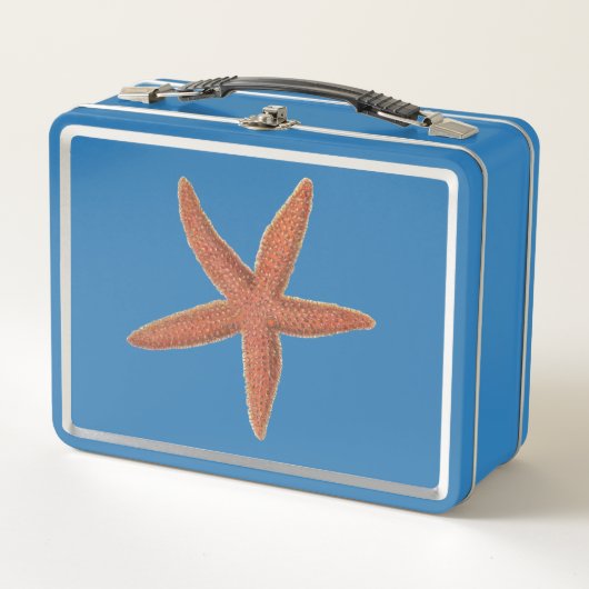 Lunch Box Starfish - Sherman Denton Fish Lithograph (Devant)
