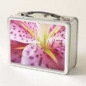 Lunch Box Stargazer Lily brillant Magenta Floral (Dos)