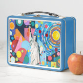 Lunch Box Statue de la Liberté (En situation)