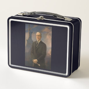 Lunch Box Statue de la Liberté et président Woodrow Wilson