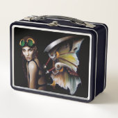 Lunch Box Steampunk Fée mécanique (Devant)