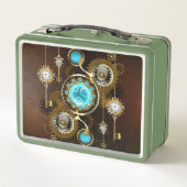 Lunch Box Steampunk Rusty Background (Dos)