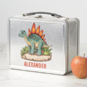 Lunch Box Stegosaurus Dinosaur (En situation)