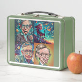 Lunch Box Stephen Hawking Genius (En situation)