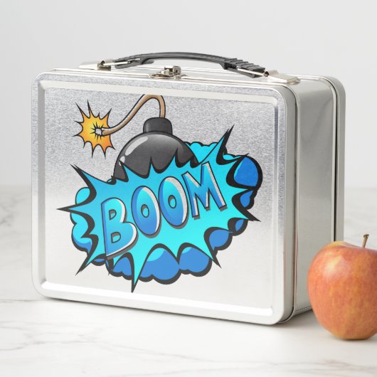 Lunch Box Style comique de bombe de bande dessinée (En situation)