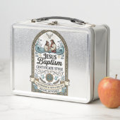 Lunch Box Style de certificat de baptême de Jésus Certificat (En situation)