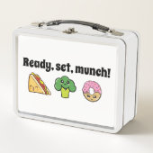 Lunch Box Style Kawaii Prêt, set, munch (Devant)
