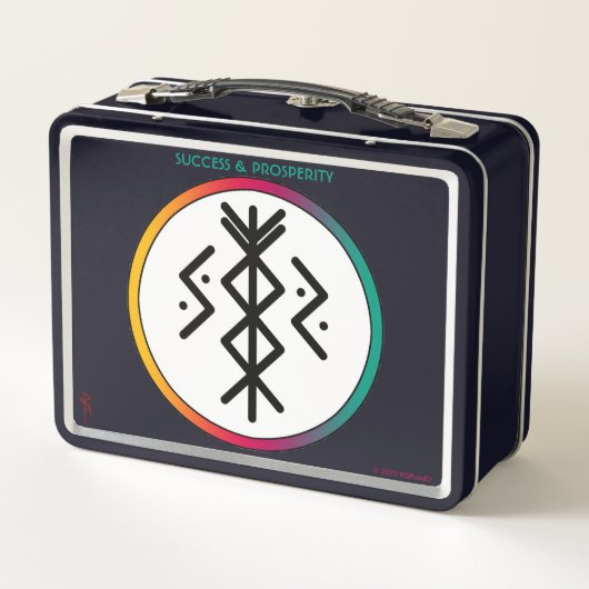 Lunch Box Succès et prospérité Bindrune #RuneKids (Dos)