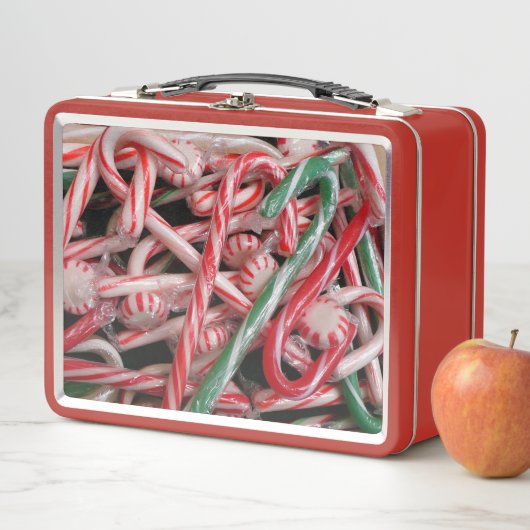 Lunch Box Sucres de canne et menthe de Noël (En situation)