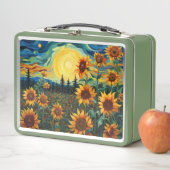 Lunch Box Sunflowers (En situation)