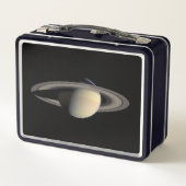 Lunch Box Sunlit Saturn Gas géant Planet par Cassini (Dos)