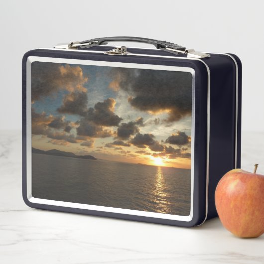 Lunch Box Sunrise in St. Thomas I US Virgin Islands (En situation)