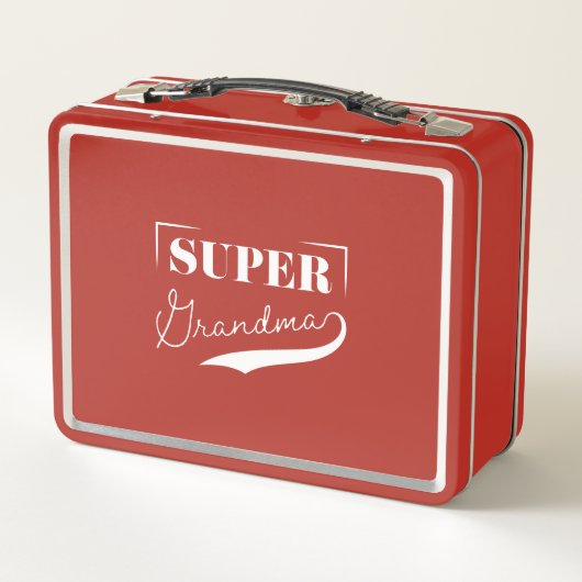 Lunch Box Super Grand-mère (Dos)