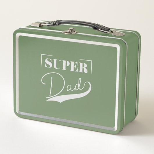 Lunch Box Super papa (Devant)