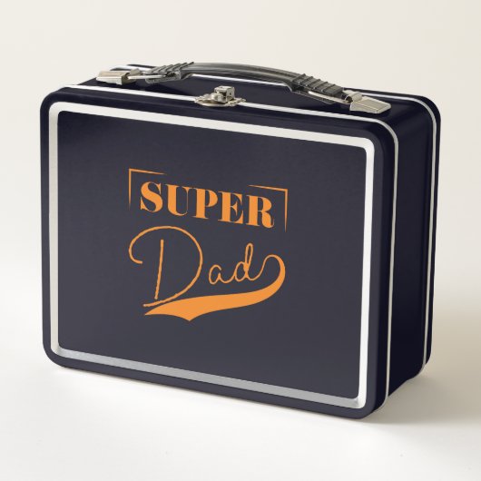 Lunch Box Super papa (Devant)