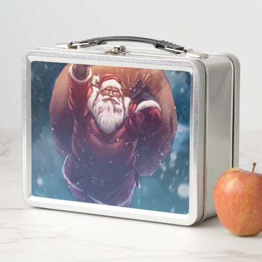 Lunch Box Super Père Noël (En situation)