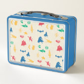 Lunch Box Super Pets & Justice League Motif Silhouette (Dos)