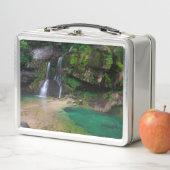 Lunch Box Superbe cascade Virje, Slovénie Poster (En situation)