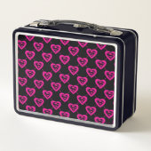 Lunch Box Supergirl Hearts Motif diagonal (Dos)