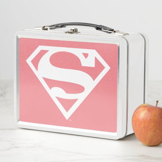 Lunch Box Supergirl Solid S-Shield (En situation)