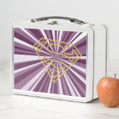 Lunch Box Supergirl Studded S-Shield (En situation)