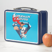 Lunch Box Superman & Krypto Soar (En situation)