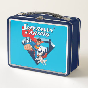 Lunch Box Superman & Krypto Soar