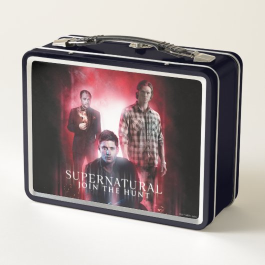 Lunch Box Supernatural Crowley, Dean et Sam (Dos)