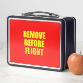 LUNCH BOX SUPPRIMER AVANT LE VOL (En situation)