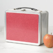 Lunch Box Surface texturée rouge avec un motif subtil tourbi (En situation)